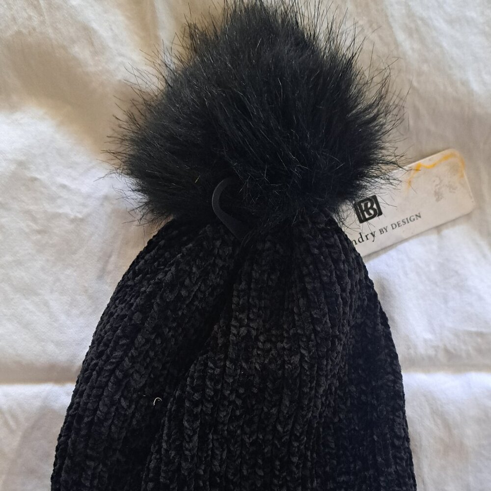 Laundry By Design Faux Fur Beanie Cap NI